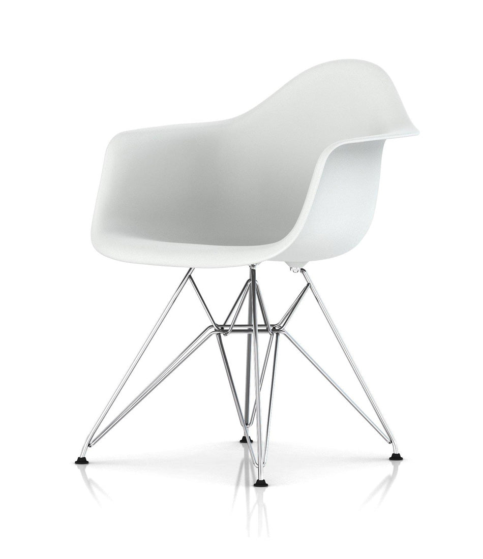 Herman Miller - Eames Molded Plastic Armchair, Wire Base