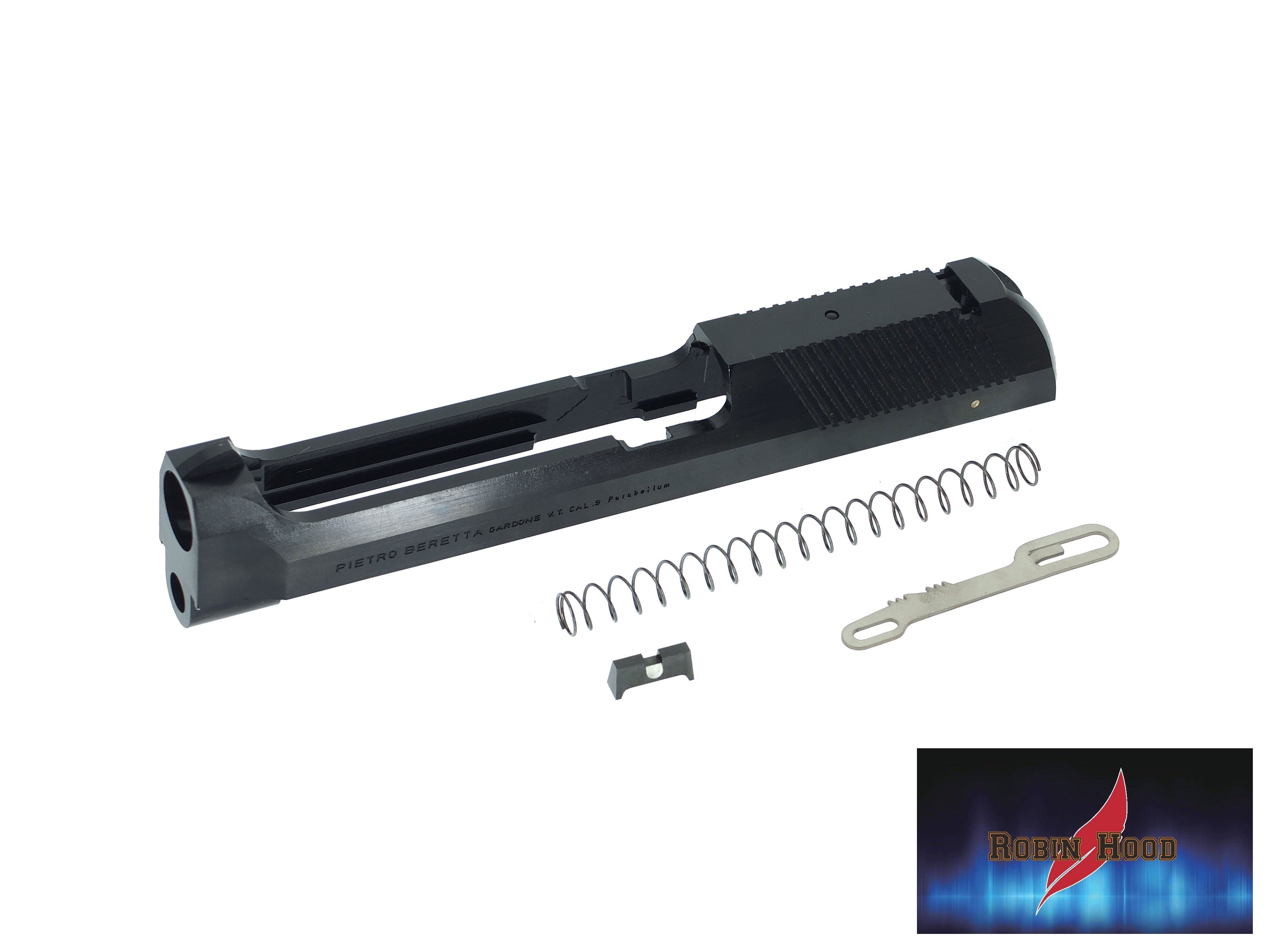 ROBINHOOD KSC M93RⅡ システム7用 スチール製 カスタムスライド. – GD6-JP