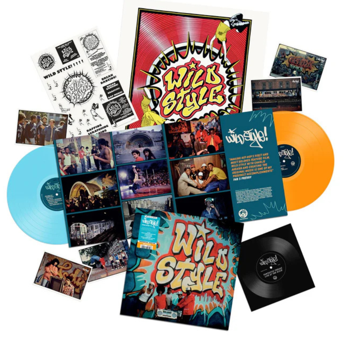 Wild Style Soundtrack: Deluxe Limited Edition (Colored Vinyl 2xLP)