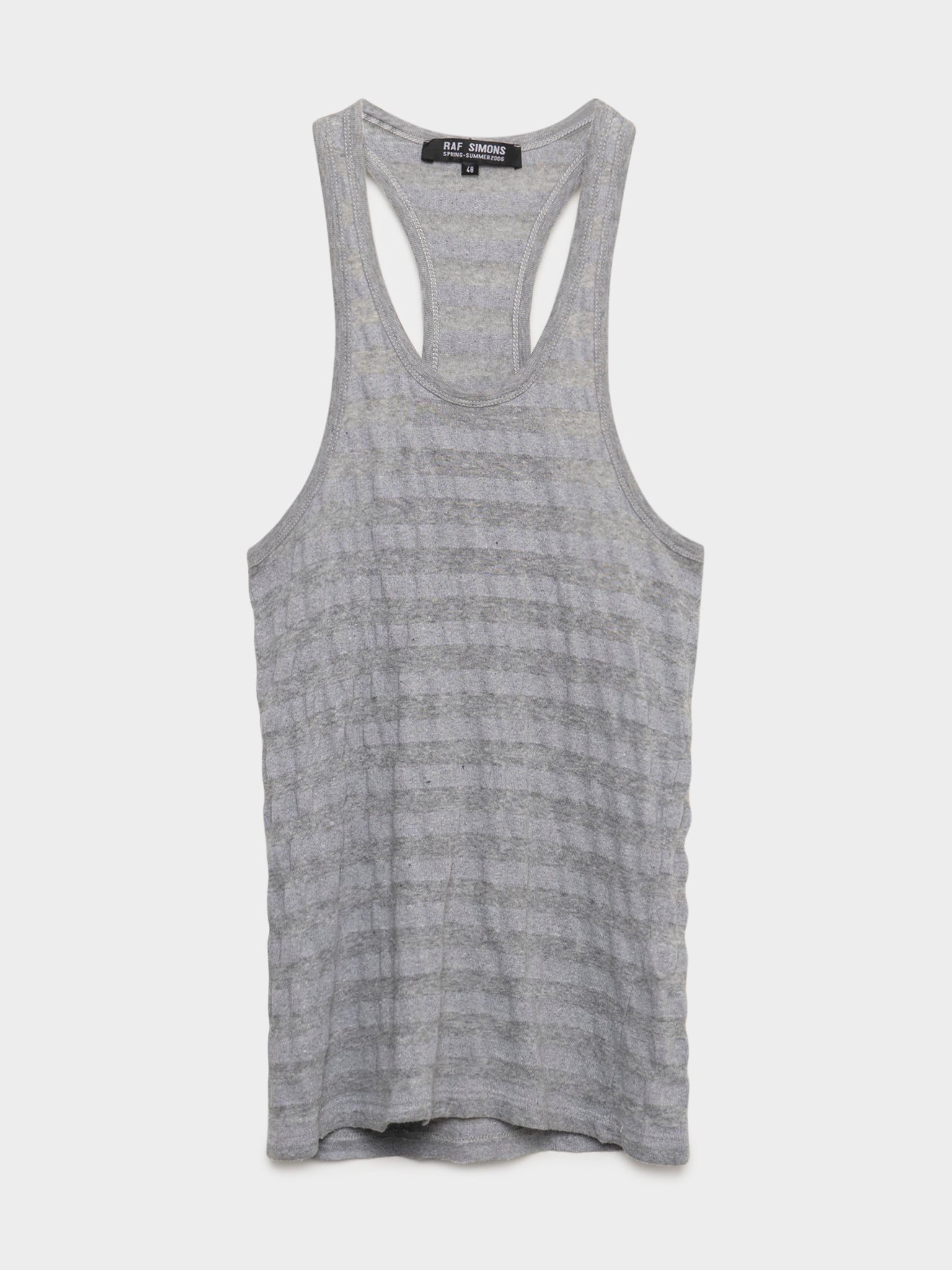 Buy Raf Simons Textured Tank Top Online at Groupie