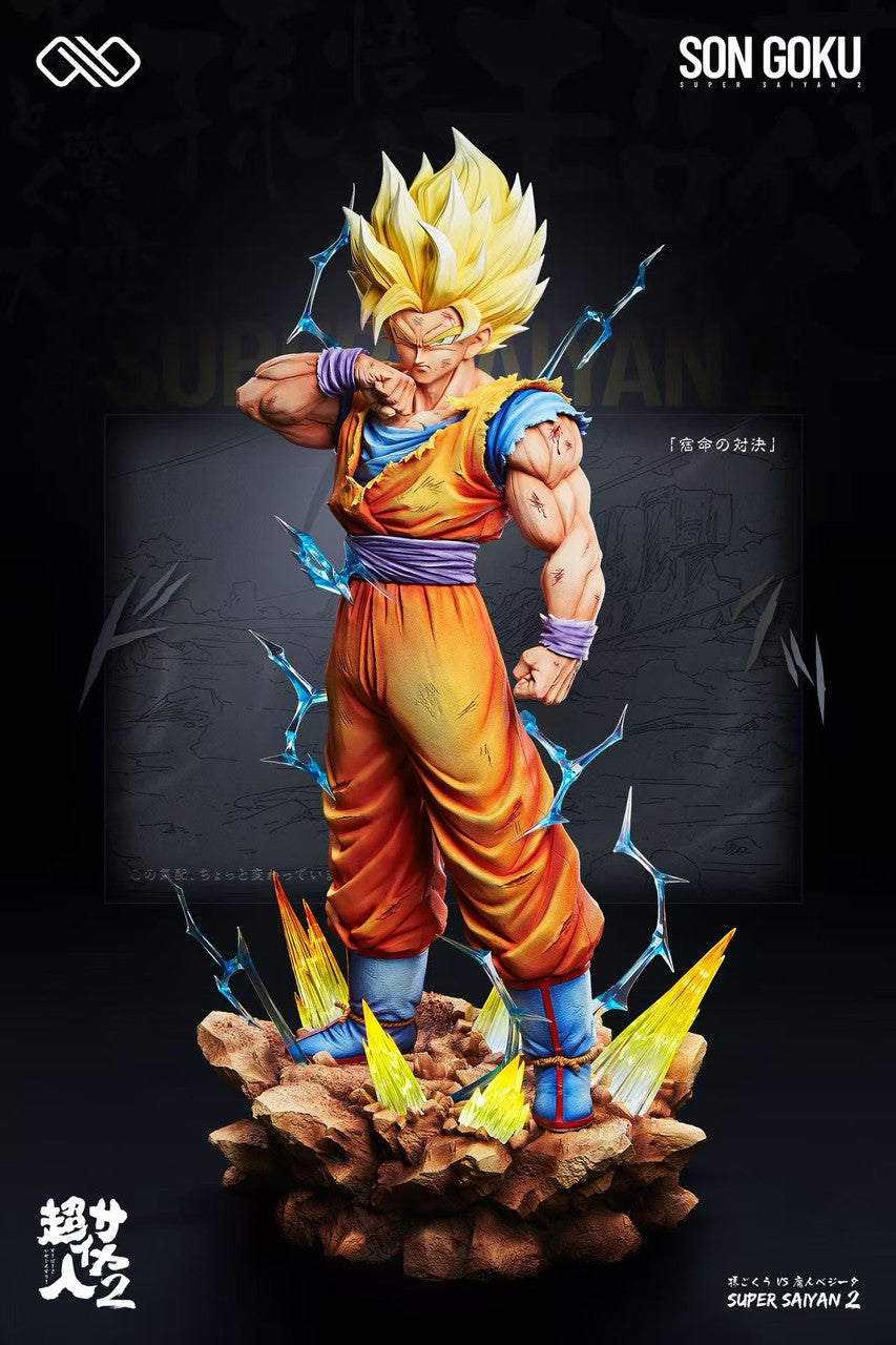 Dragon Ball - SS2 Goku | 1:4/1:2 Resin Statue | by Infinite Studio