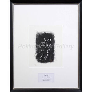 ジョルジュ・ブラック 『横顔の女性』 リトグラフ - 北海道画廊