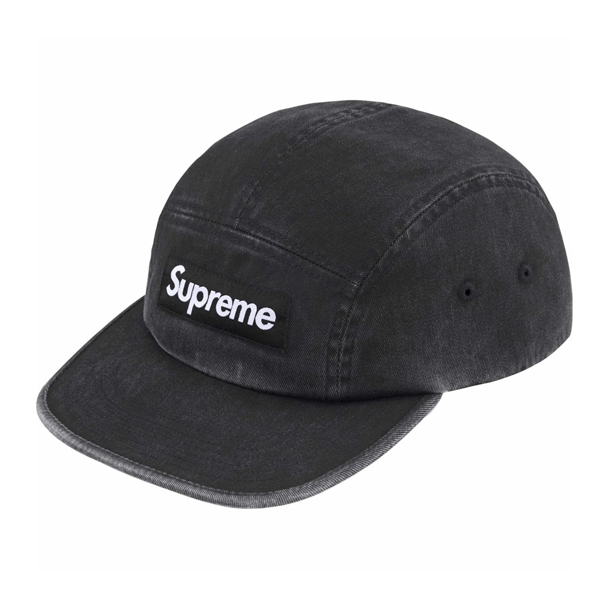 Supreme シュプリーム WASHED CHINO TWILL CAMP CAP BLACK – HOMEGAME