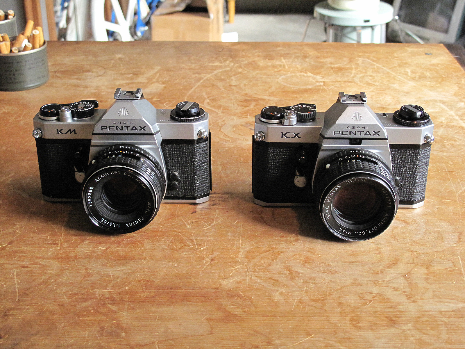 PENTAX KXとKM | イエネコカメラ 名古屋市 中古フィルムカメラを修理販売