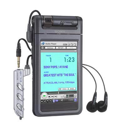 News：新型CLIE発表、Palm OS 5＋XScale/200MHz搭載