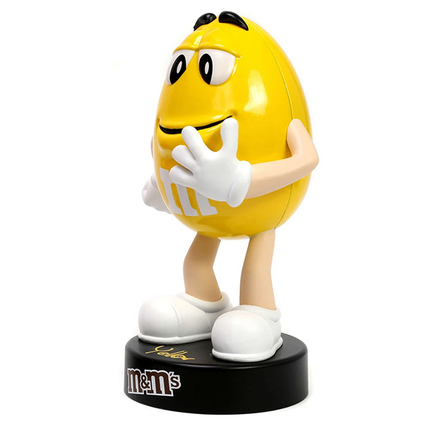 m&m's ダイキャストメタルフィギュア イエロー