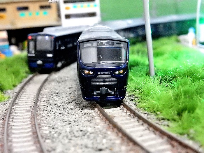 Nゲージ鉄道模型】＜入線報告＞TOMIX98357/98358 相鉄12000系基本+増結