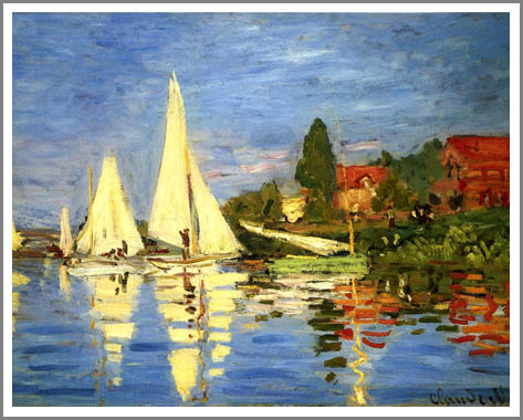 印象派には「ヨット」が欠かせない！ | アート名画館 公式ブログ