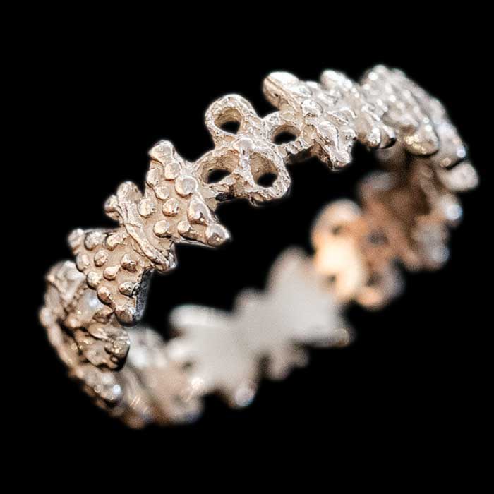 ミナペルホネンbeads garden シルバーリング | Lin total fashion