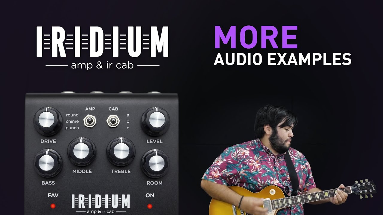 Iridium Amp Modeler And Cab - Strymon