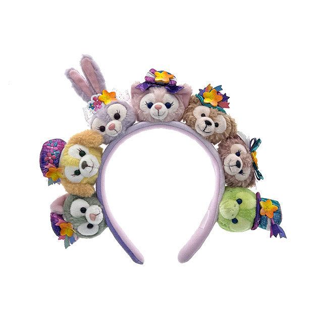 20周年 ダッフィーフレンズ 7人 カチューシャ❘香港ディズニー