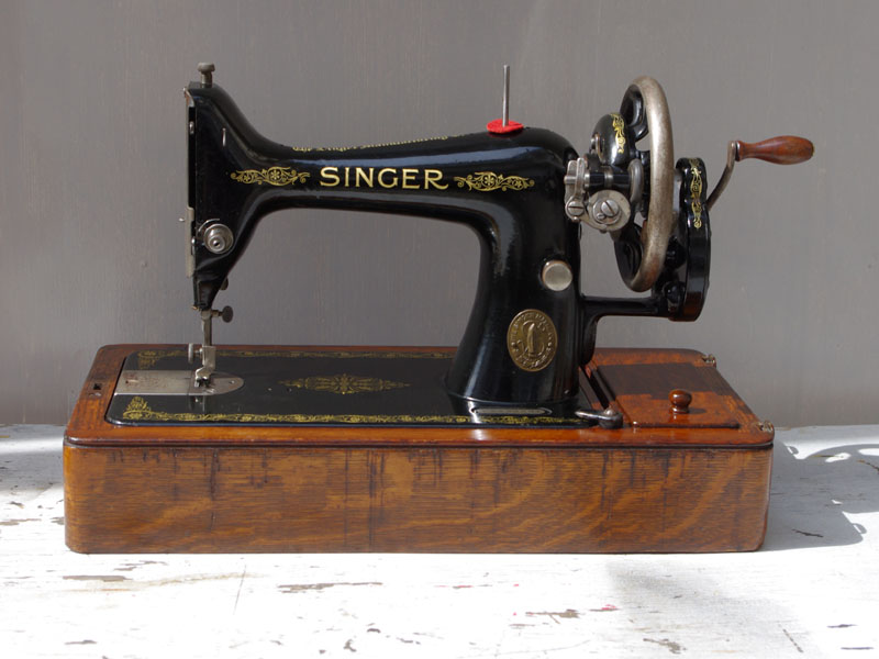 No.287 SINGER 99K シンガー製 手回しミシン：アンティークミシン修理