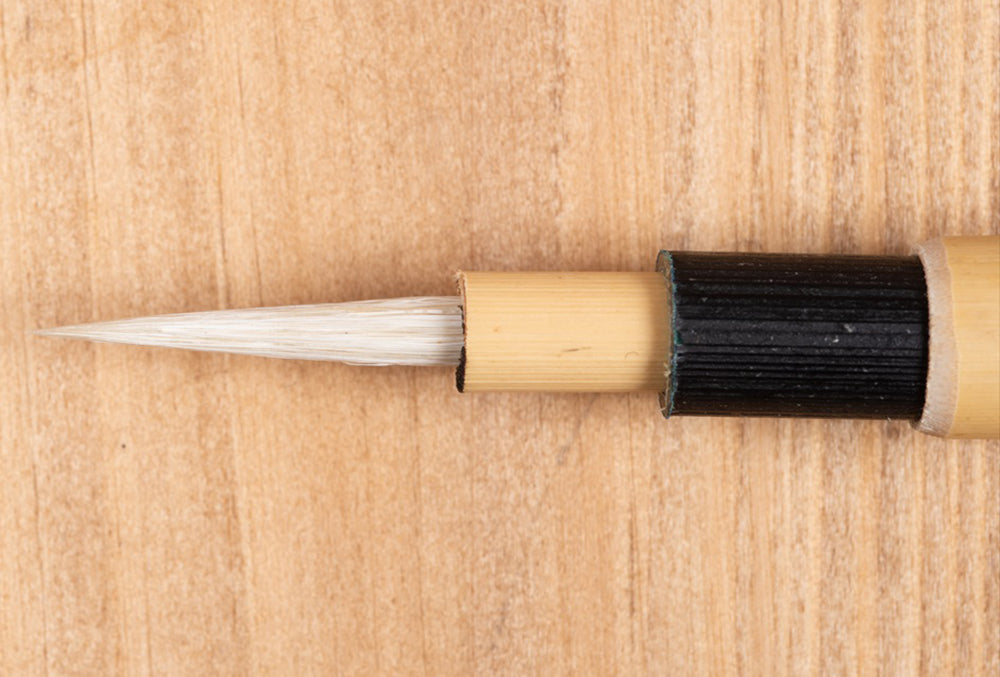 白玉面相 – 日本画筆・水彩画の筆【清晨堂(せいしんどう)】オンライン