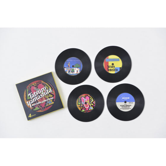 レコードコースターセット – 山下達郎 ONLINE SHOP
