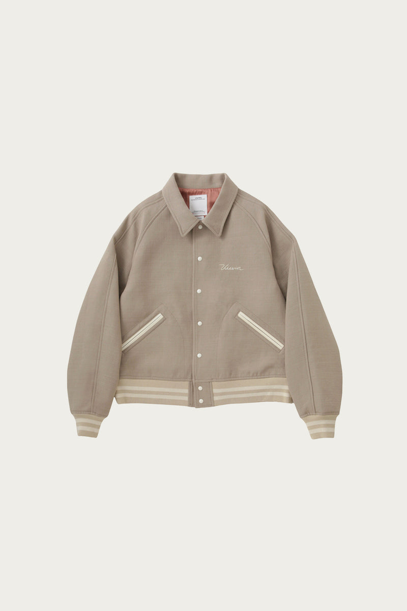 Visvim Crestwood Varsity JKT | Beige | Canoe Club