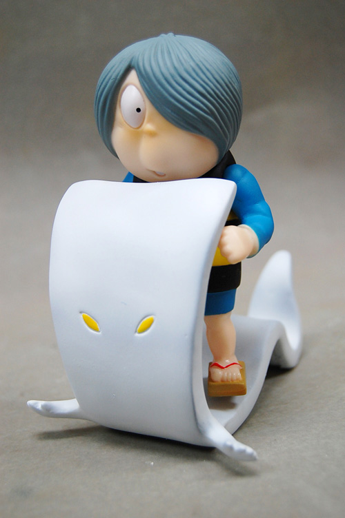 サンガッツ本舗の［水木しげる奇怪漫画ソフビ列伝］に一反もめんが