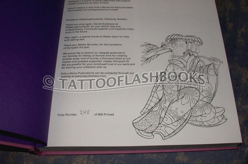 tattooflashbooks.com - Horiyoshi III - Osen II: The Horiyoshi III