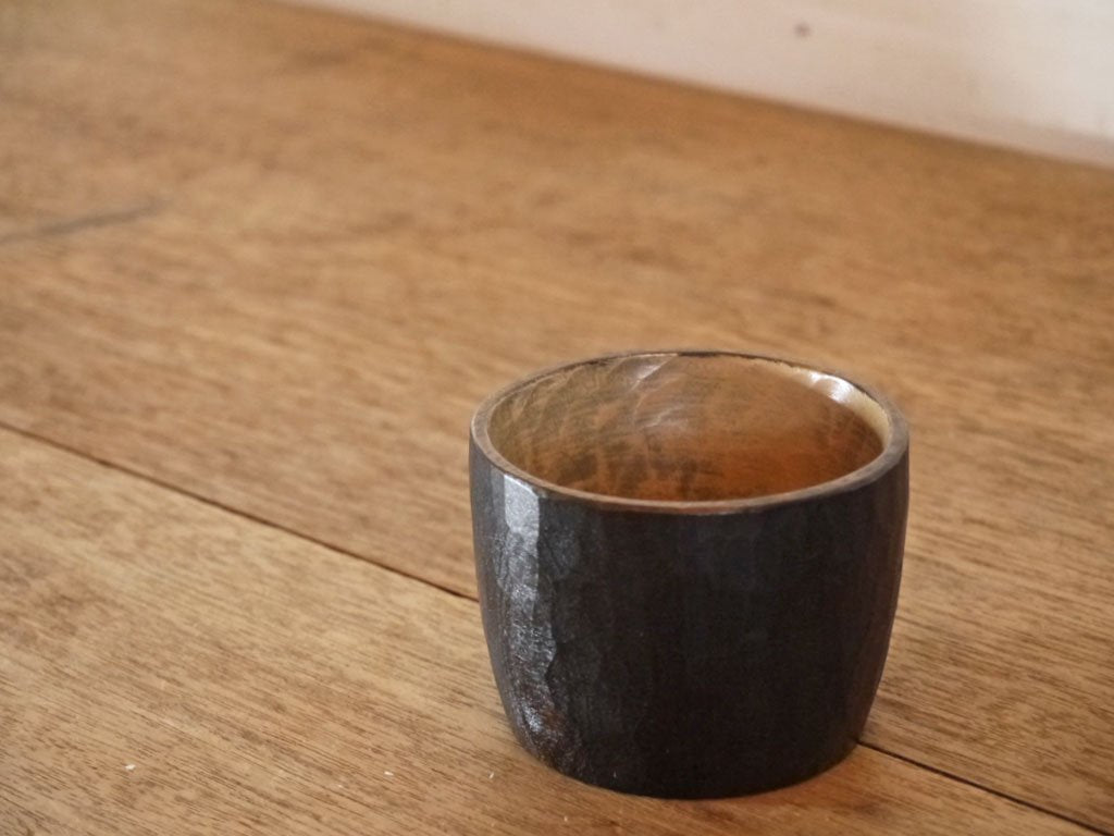 三谷龍二 白墨 カップ 白漆 Φ7.5cm 現代作家 希少 B □ | 中古家具を