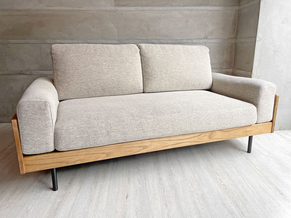 ウニコ unico トレル TREL カバーリングソファ アッシュ材×アイアン