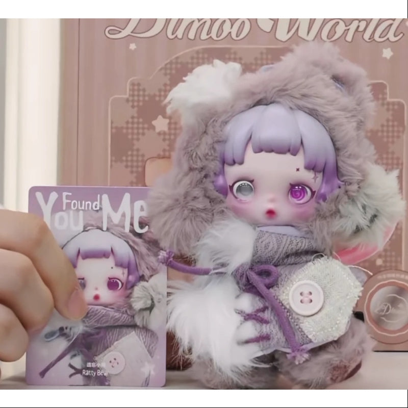 Skullpanda You Found Me Series Plush Doll Pendant Ratty Bear – TOYSEZ