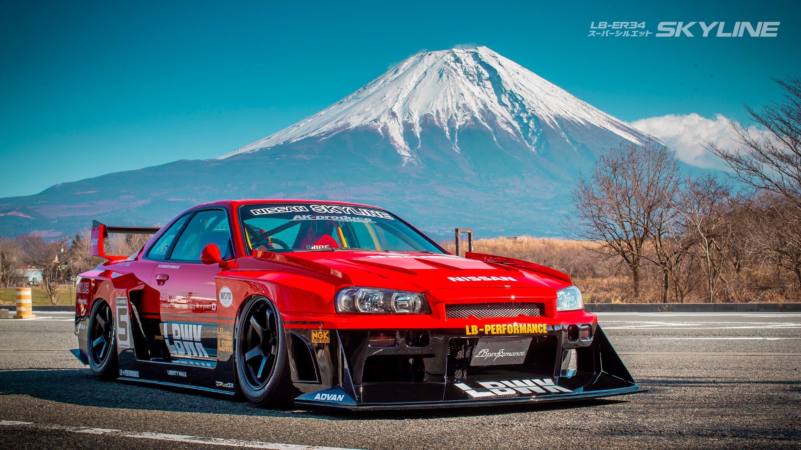 Nissan R34 Silhouette SKYLINE Complete Wide Body Kit | TRACKUZA