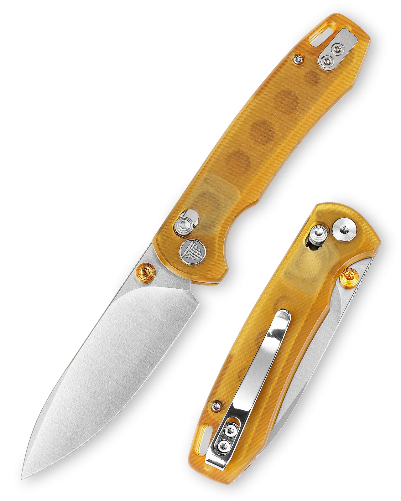 Dragonfly-Y Axis Lock EDC Folding Pocket Knife,2.99'' 14C28N Steel