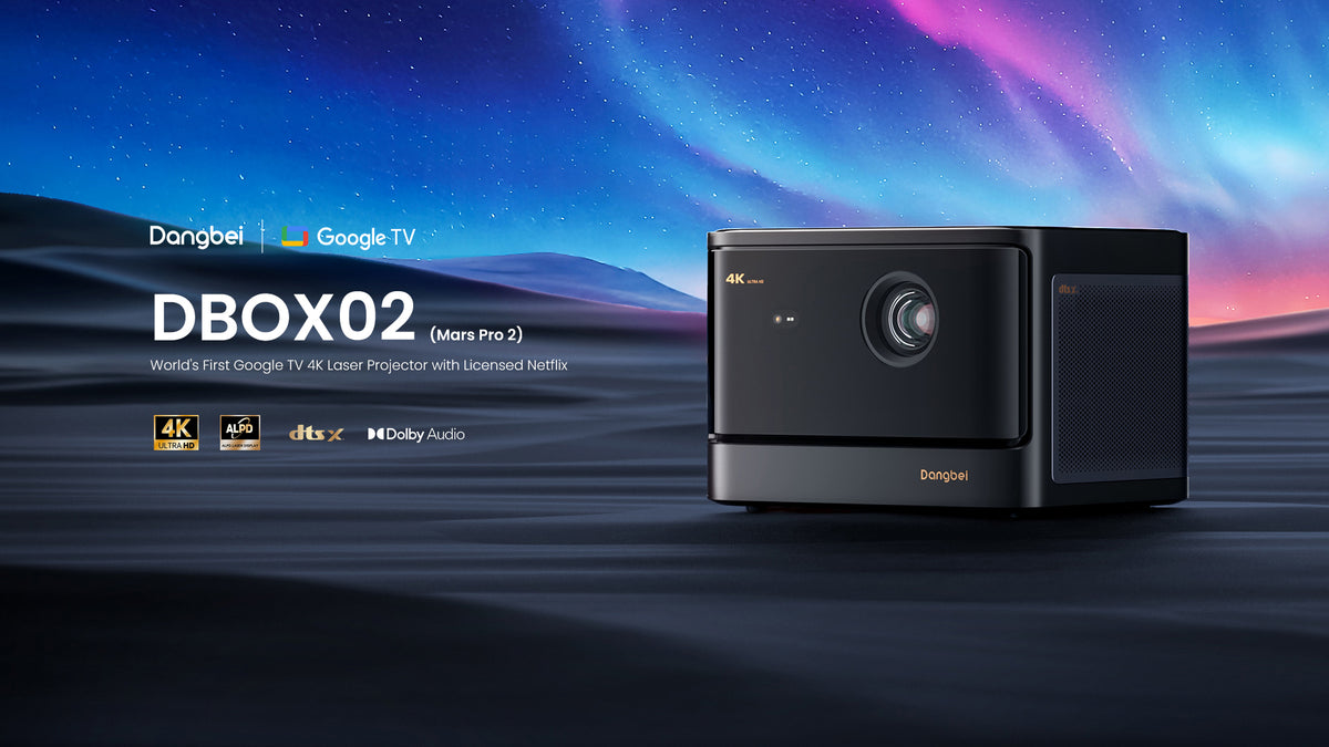 Dangbei to Unveil DBOX02 (Mars Pro 2): World's First Google TV 4K Lase