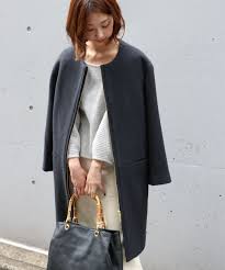 再入荷☆NOBLEノーカラージップコート | ショップニュース | VIORO