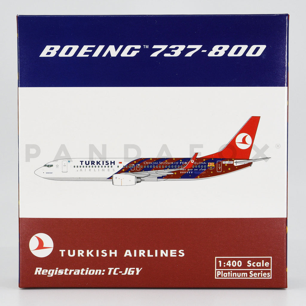 Turkish Airlines Boeing 737-800 TC-JGY FC Barcelona Phoenix 10415