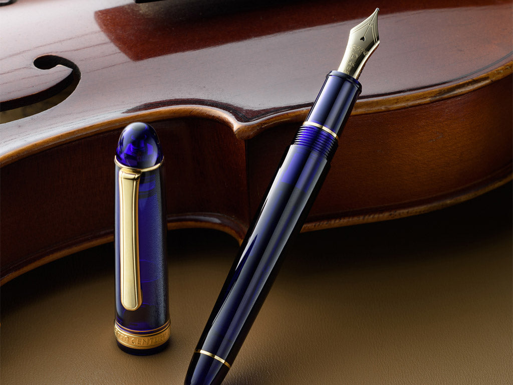 3776 センチュリー #51 万年筆 シャルトルブルー – 文化堂 │ Pentonote