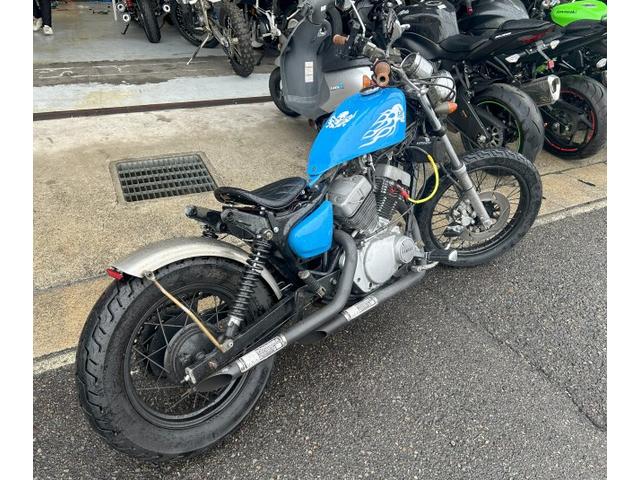 ビラーゴ 250 ETC取り付け リヤフェンダー取付け キジマNANO