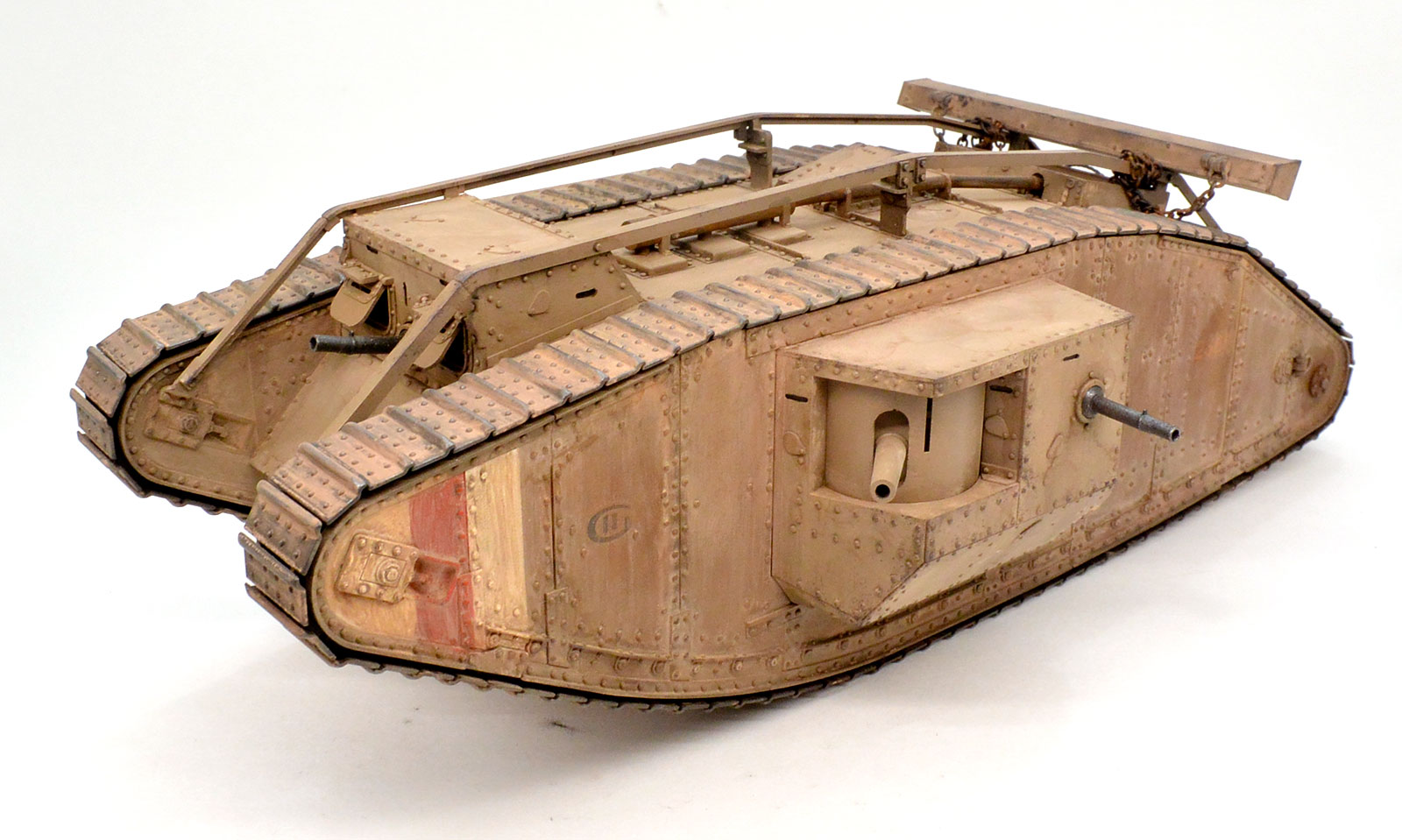 プラモ日記 » WW1・イギリス戦車・マーク4メール その6 完成!!