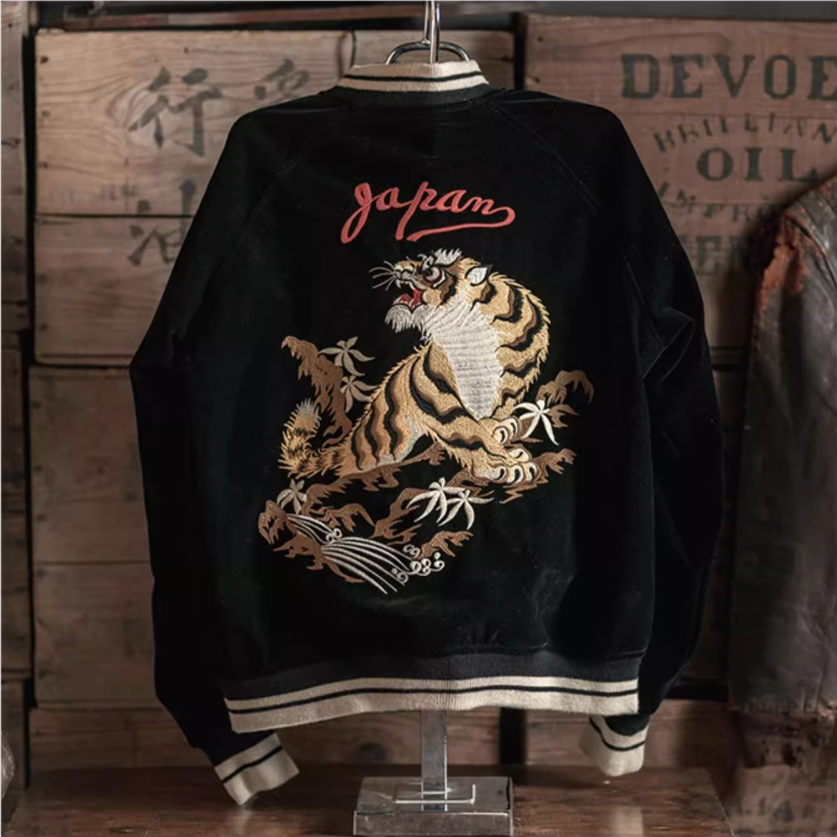 △ヴィンテージ復刻デザイン 別珍リバーシブルスカジャン▽ – quietman