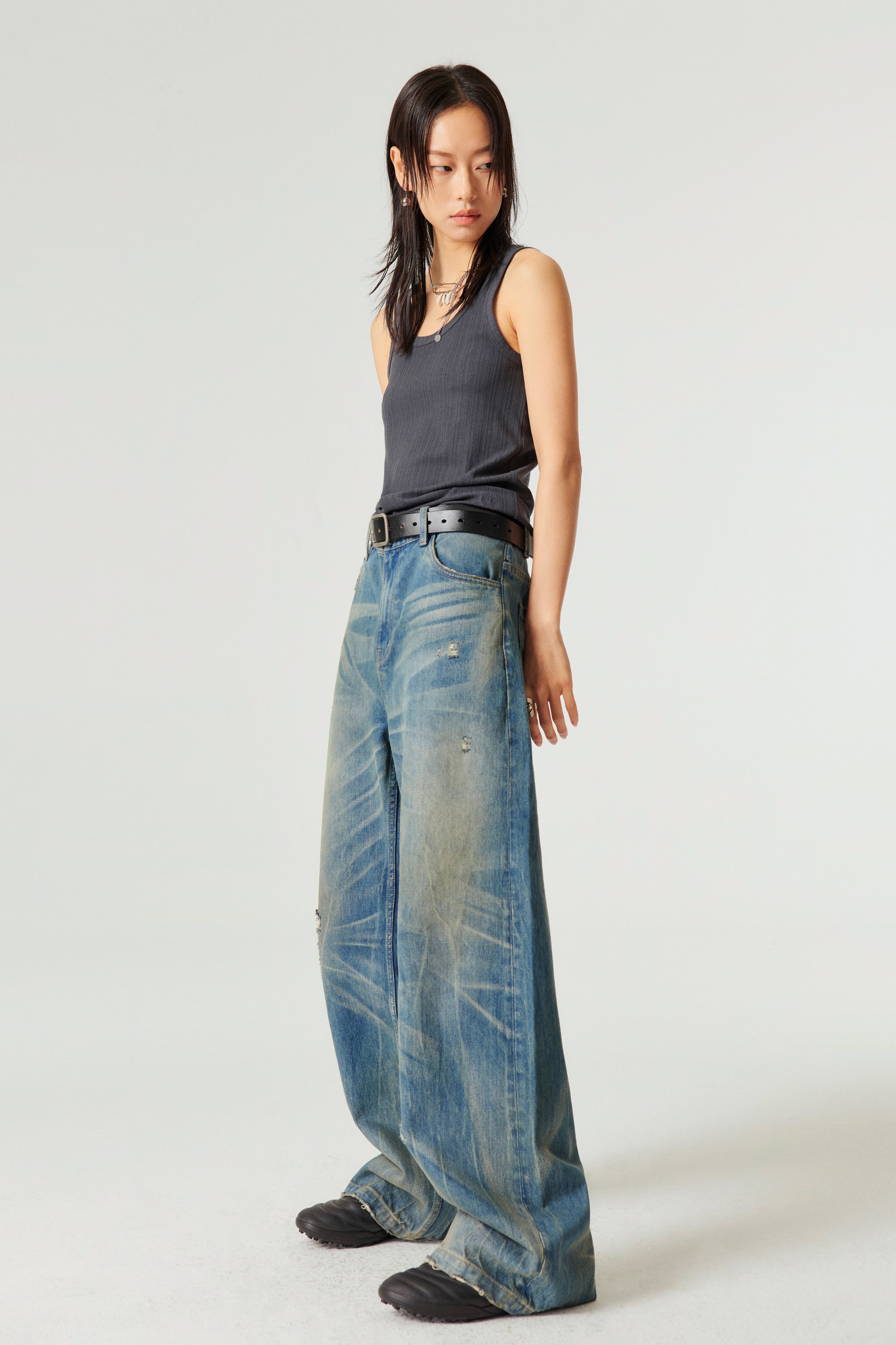 SIMPLE PROJECT NEVADA A-LINE JEANS – Remold Lab