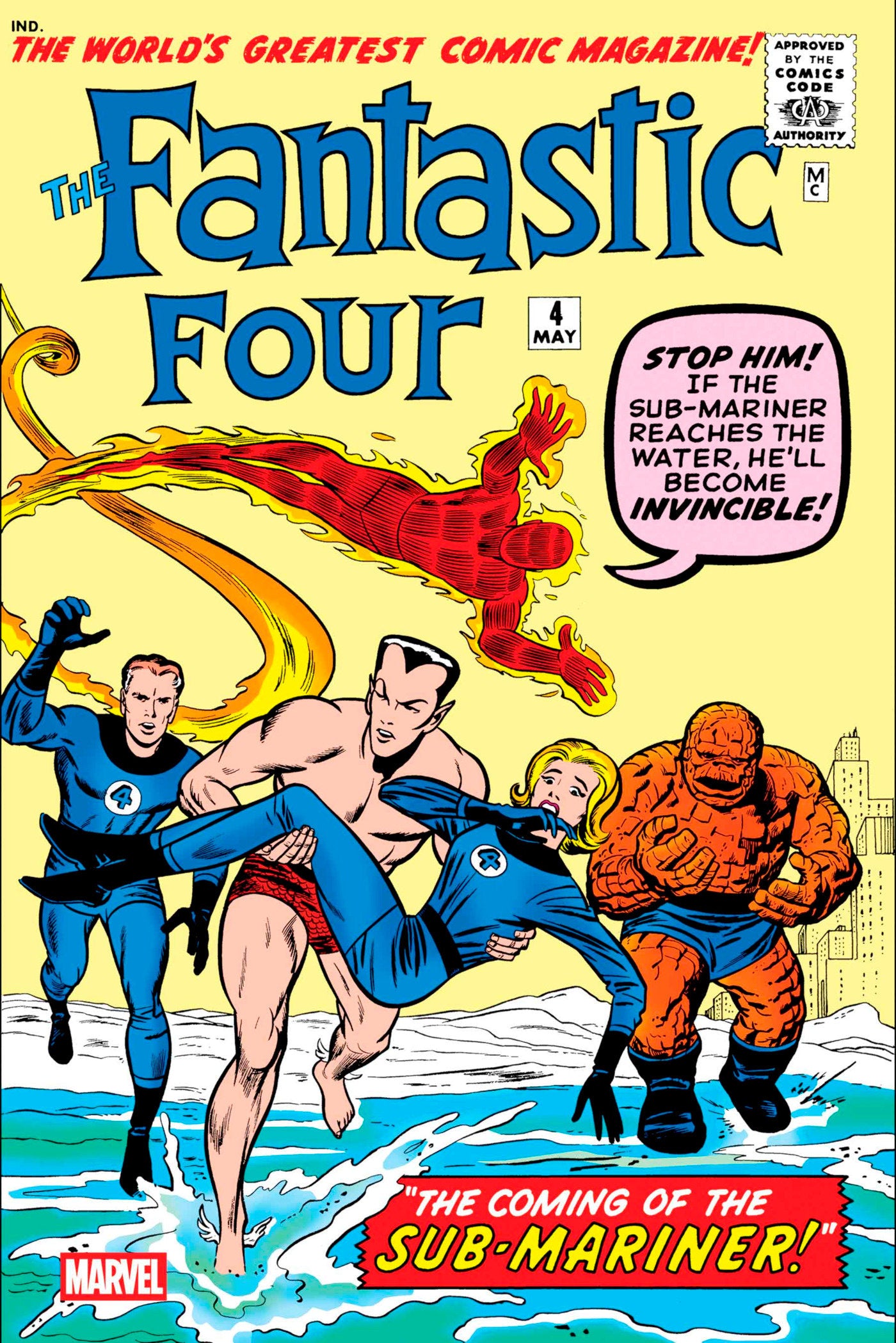 Fantastic Four #4 Facsimile Edition – Rocket Comics