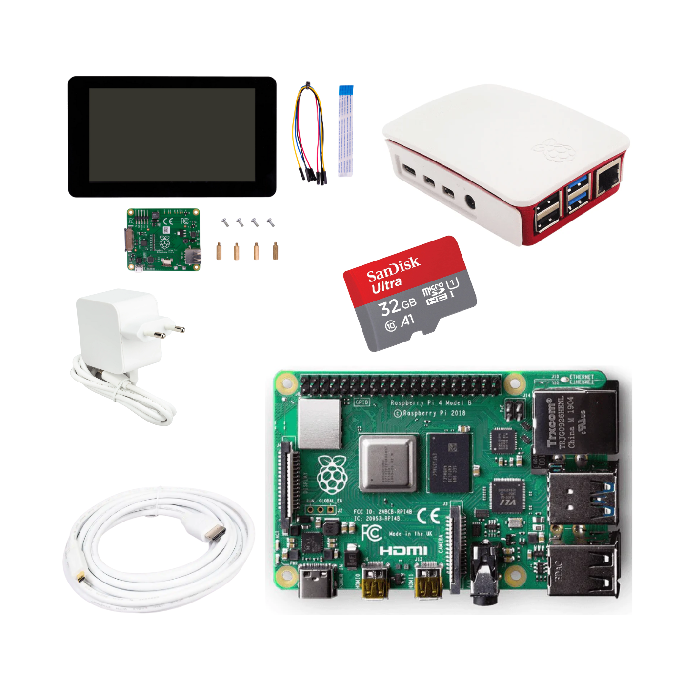 Original Raspberry Pi 4 Model B 4GB RAM Desktop Kit – Robocraze