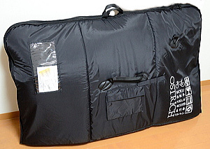 飛行機輪行OS-500で