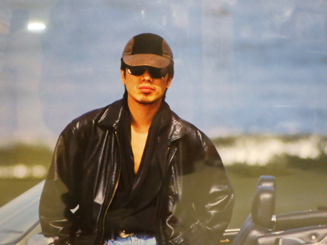 長渕剛 JEEP ポスター パネル額入り 美品 ￥2,980+消費税 スマイル