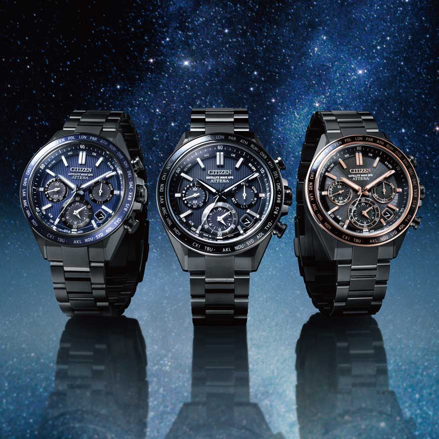 シチズン「アテッサ」のフラッグシップコレクションに、ふたつの新作