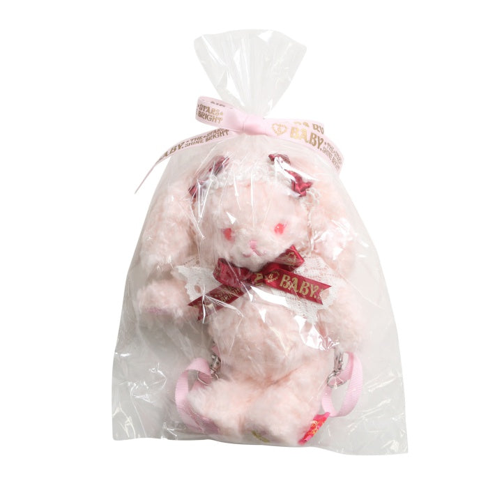 うさくみゃ リュック大 ピンク BABY,THE STARS SHINE BRIGHT / うさ