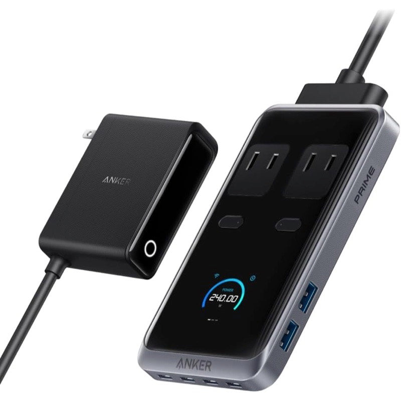 Anker Prime Charging Station (8-in-1, 240W) | 電源タップの製品情報