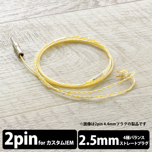 WAGNUS. Lemonade Moon 2.5mm 4極 Custom 2pin type – e☆イヤホン