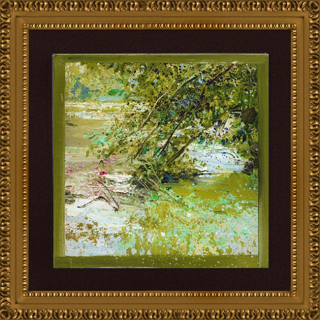 トレンツ・リャド 新作版画XIMシリーズ 【エルベストンの森】 フラン