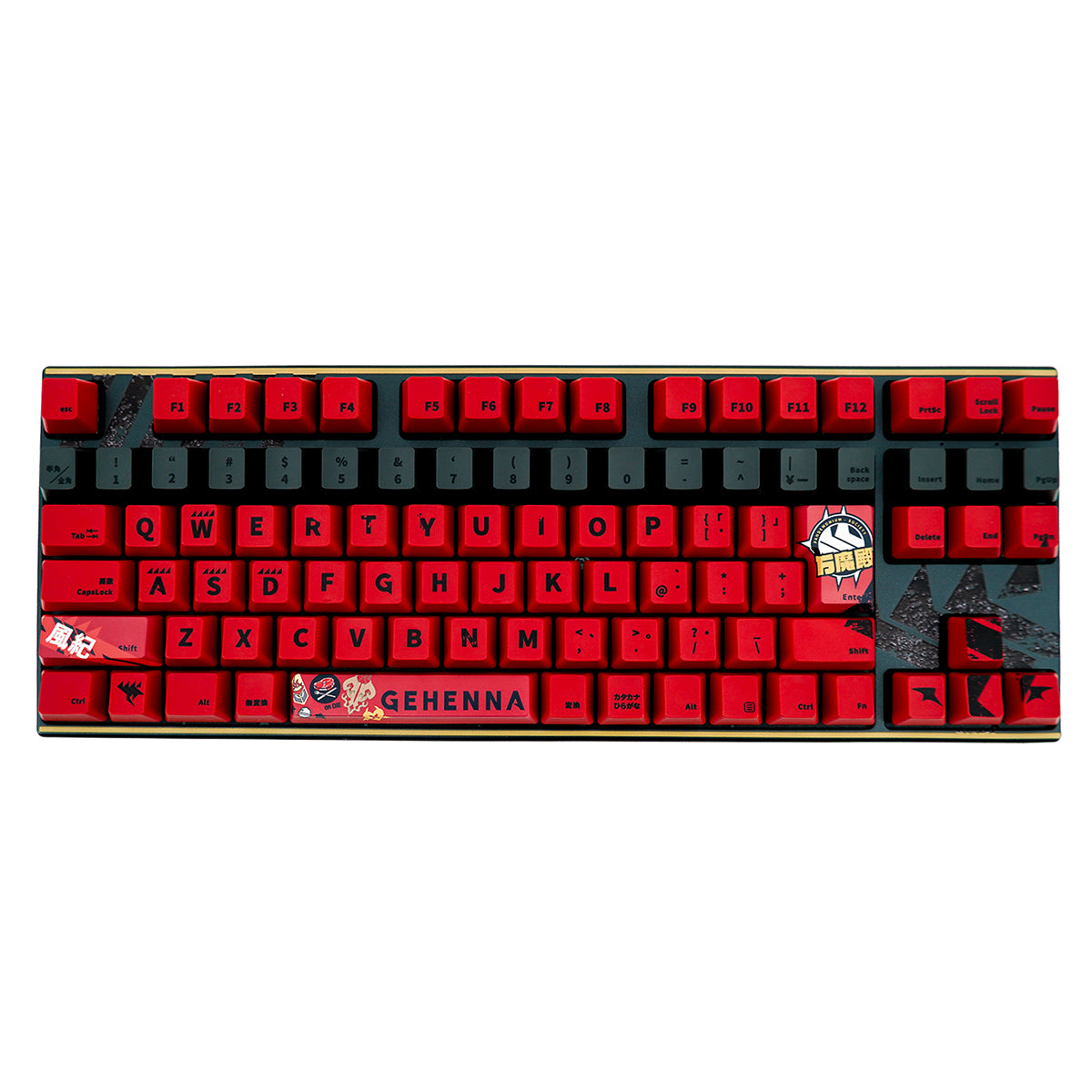 ふもコレ×ブルーアーカイブ キーボード ゲヘナ学園 日本語配列｜ふも