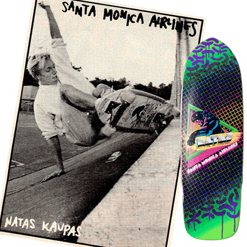 サンタモニカエアラインスケートボード ナタス・カウパス / SMA Natas