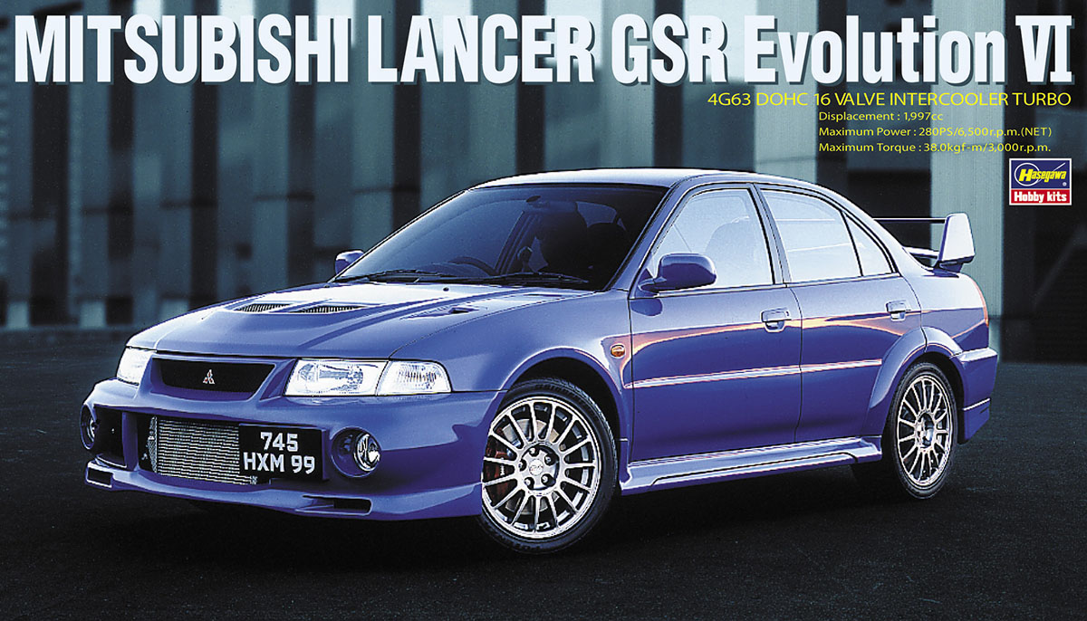 三菱ランサー GSR エボリューション VI | 株式会社 ハセガワ