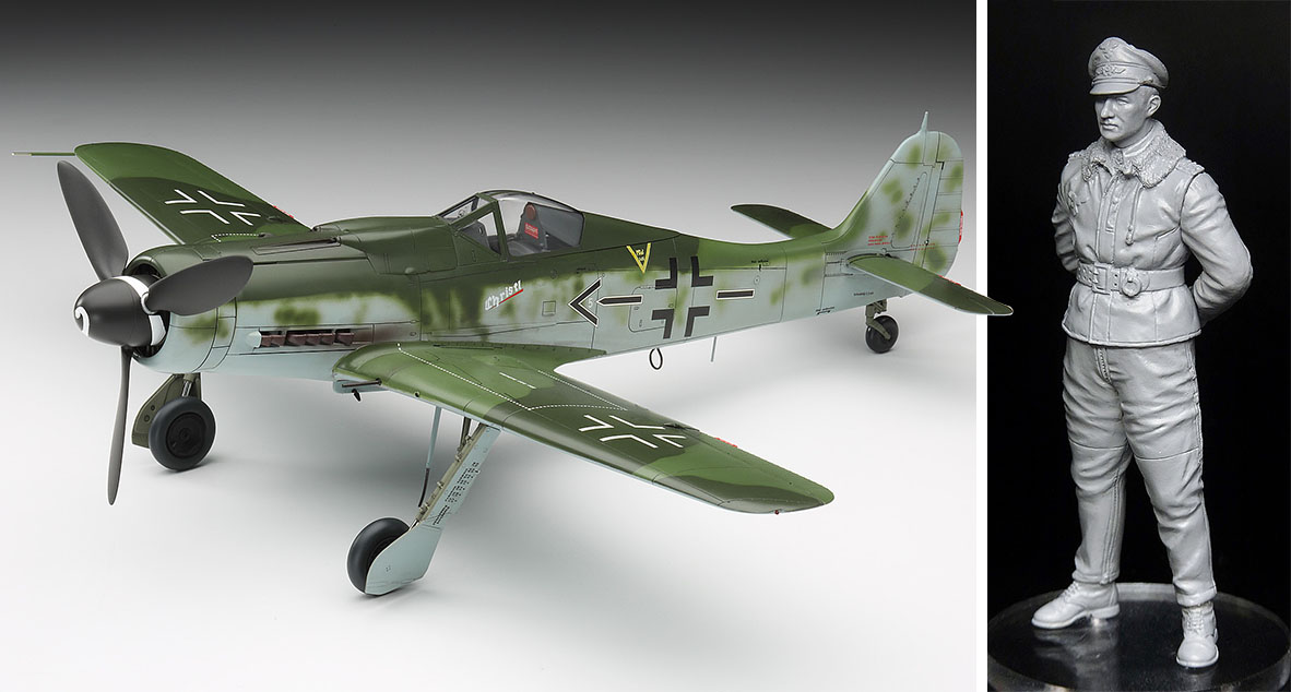 フォッケウルフ Fw190D-9 “バルクホルン” w/フィギュア | 株式会社