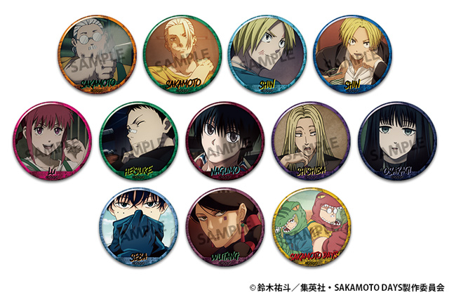②サカモトデイズ デコレクション缶バッジ 神々廻10点 SAKAMOTO DAYS