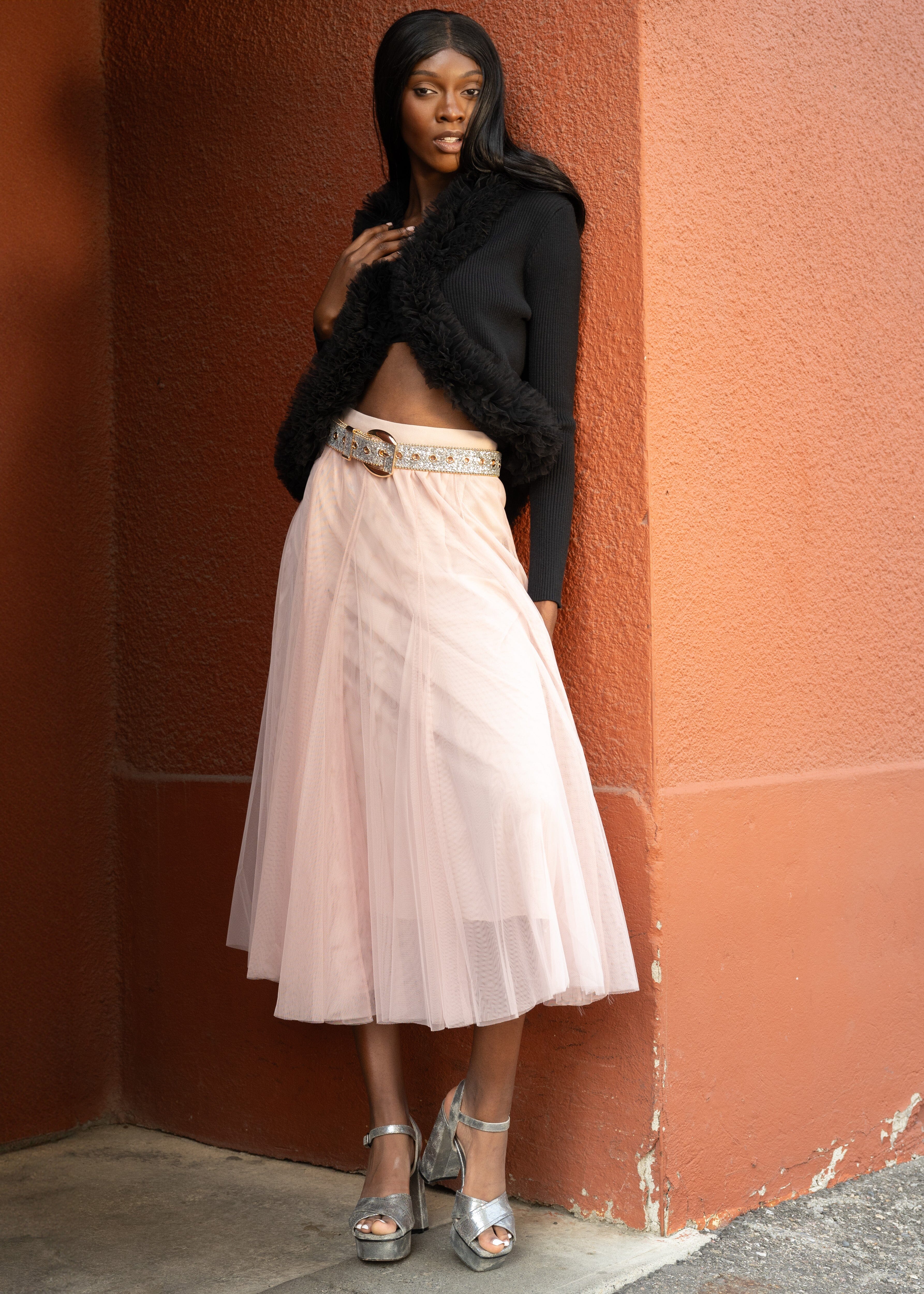 A-Line Tulle Skirt - Kate Hewko