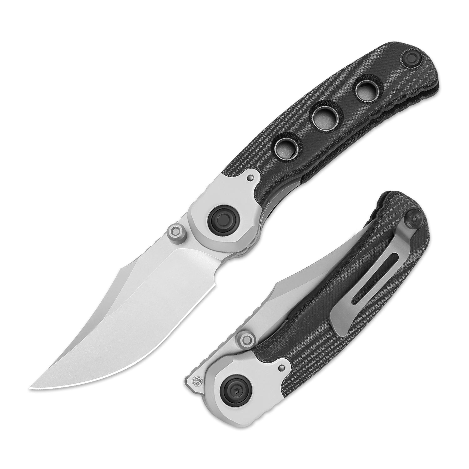 PIONEER 3.2 inch Nitro-V Aluminum & Micarta ZX-FK03A3-Kizer